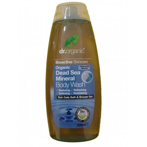 Dr. Organic sali mar morto body wash 250 ml