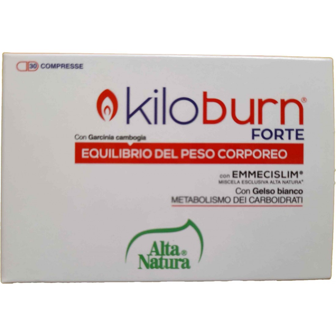 Kiloburn 30 compresse alta natura