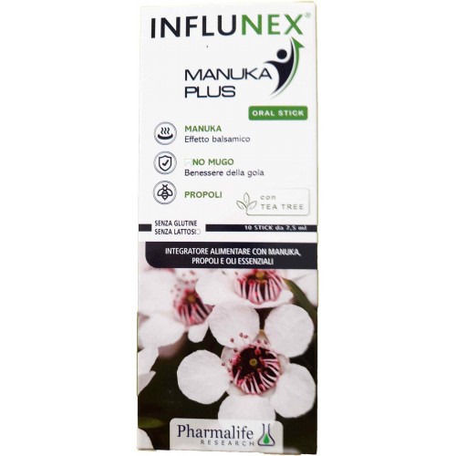 Pharmalife Influnex manuka plus 10 stick