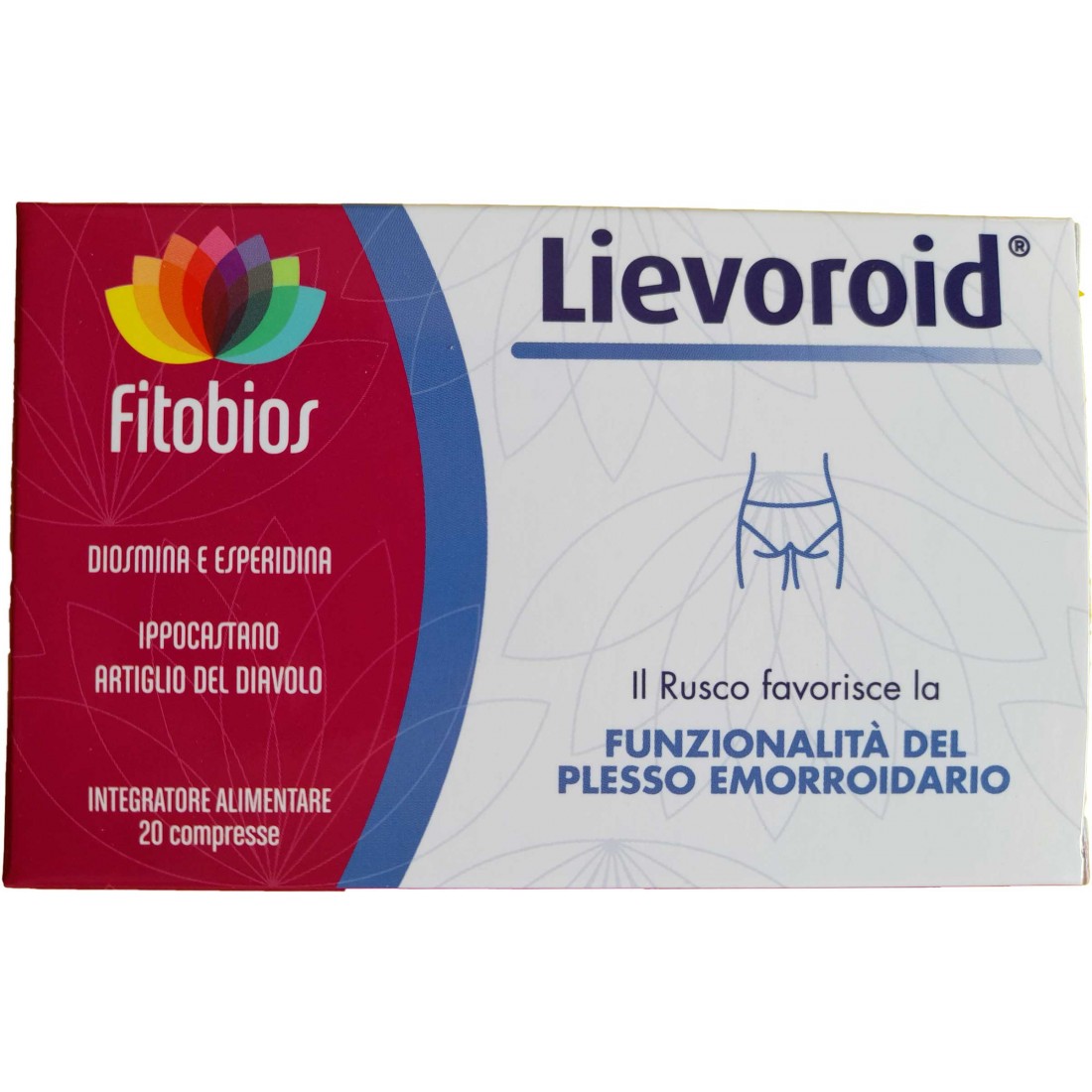 Lievoroid 20 compresse Fitobios