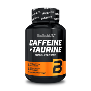 Caffeine e taurina 60 capsule Biotech usa