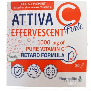 Attiva C forte effervescente 30 stick Pharmalife