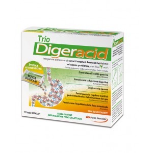 Trio Digeracid digestione 12 buste Pool Pharma